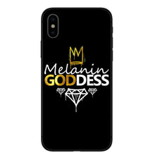 Load image into Gallery viewer, Soft Silicone Phone Cover For iPhone X 8 8Plus 7 7Plus 6 6S Plus 5 5S SE - MelaninPyramid
