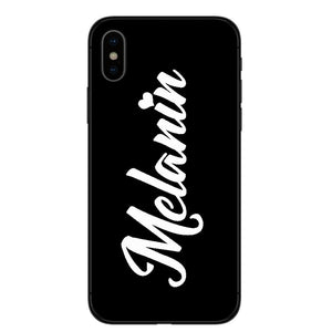 Soft Silicone Phone Cover For iPhone X 8 8Plus 7 7Plus 6 6S Plus 5 5S SE - MelaninPyramid