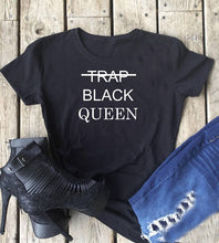 Load image into Gallery viewer, Black Queen T-Shirt - MelaninPyramid