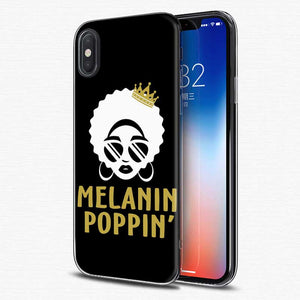 Melanin Protective Silicone Case Cover for iPhone X, XS, and XR - MelaninPyramid
