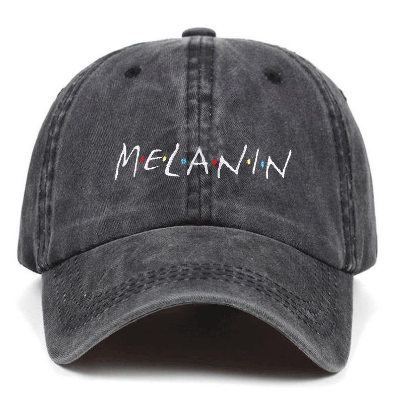 Denim Melanin Adjustable Hat - MelaninPyramid