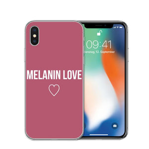 Melanin Soft TPU Phone Cover For iPhone 5, 5S, SE, 6, 6SPlus, 7, 7 Plus, 8, 8Plus, X - MelaninPyramid