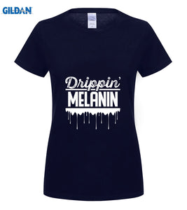Drippin Melanin T-shirt - MelaninPyramid