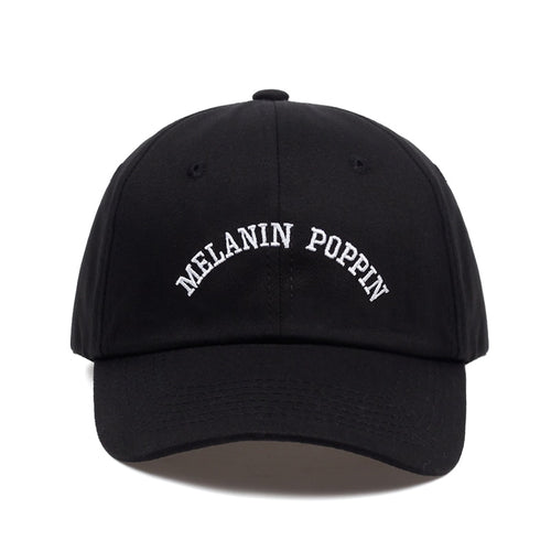 New Melanin Poppin Strapback Hat - MelaninPyramid
