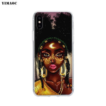 Load image into Gallery viewer, Soft TPU Silicone Case for Apple iPhone 8 7 6 6S Plus X 5 5S SE XS Max XR - MelaninPyramid