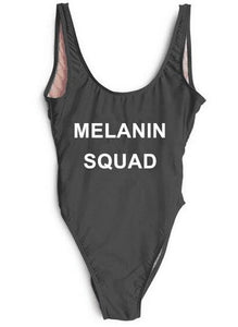 Melanin Squad One Piece Swimsuit - MelaninPyramid