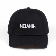 Load image into Gallery viewer, Melanin Strapback Hat - MelaninPyramid