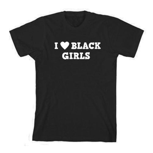 I Love Black Girls T-Shirt - MelaninPyramid