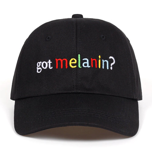 New Got Melanin Strapback Hat - MelaninPyramid