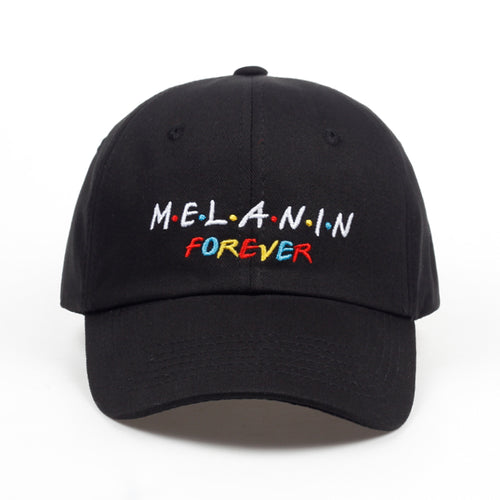 New Melanin Forever Strapback Hat - MelaninPyramid