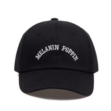 Load image into Gallery viewer, New Melanin Poppin Strapback Hat - MelaninPyramid
