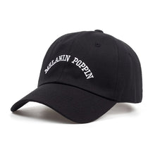 Load image into Gallery viewer, New Melanin Poppin Strapback Hat - MelaninPyramid
